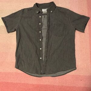 Goodfellow & Co Charcoal Casual Button Down Shirt